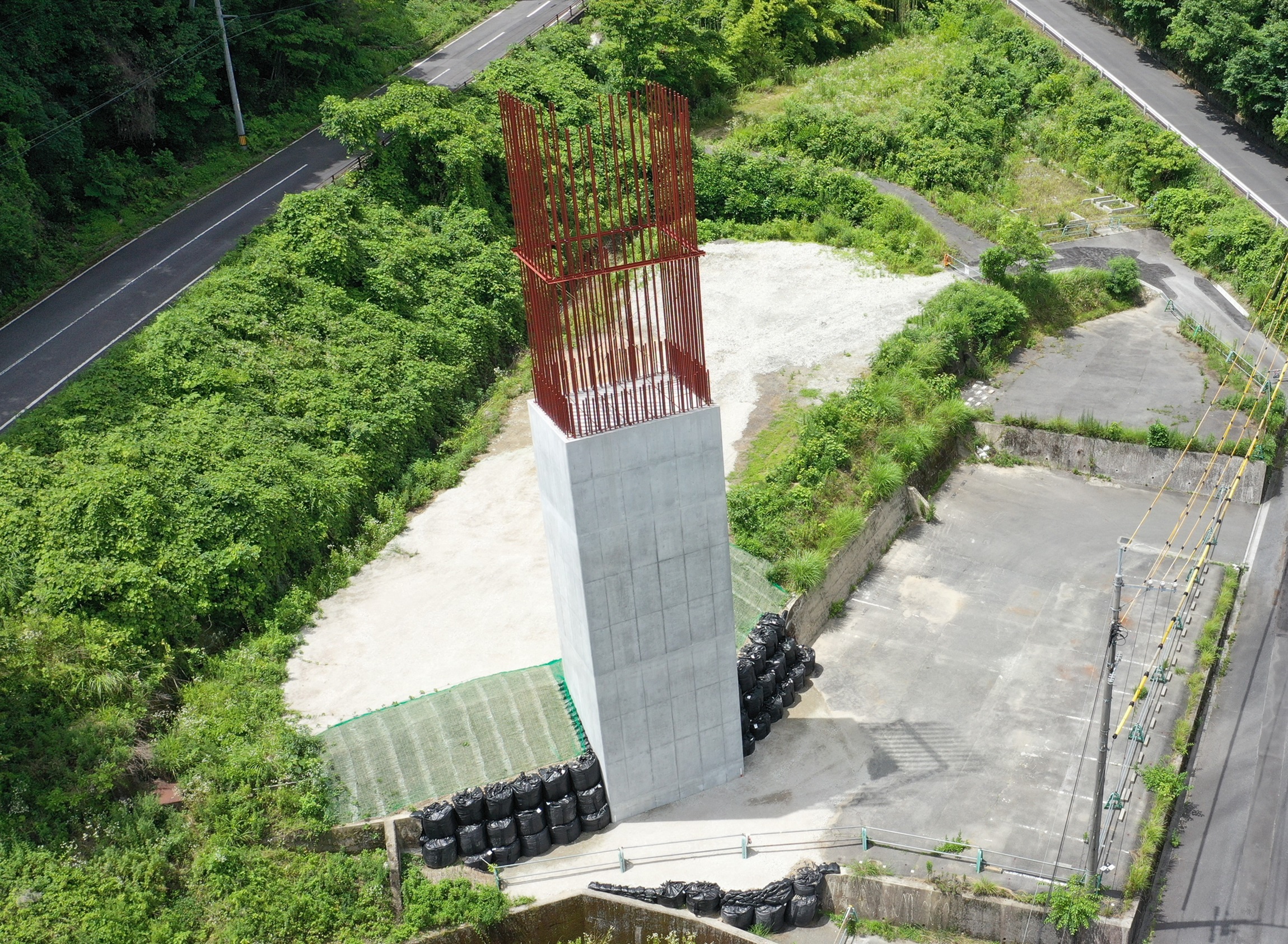 写真：令和２年度岩国・大竹道路御園橋外下部工事